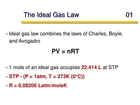 Boyle’s law and Charles’s law can be combined to form the ideal gas law, a single generalization of the behavior of gases known as an equation of state. . Ideal gas law pogil